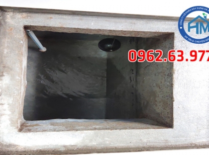Thau rửa bể nước ngầm tại quận Thanh Xuân